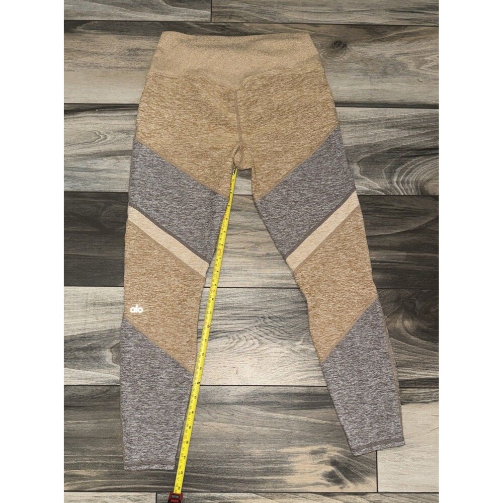 Alo Yoga Alosoft Sheila Color Block Leggings Size SMALL  $118 Like Nw